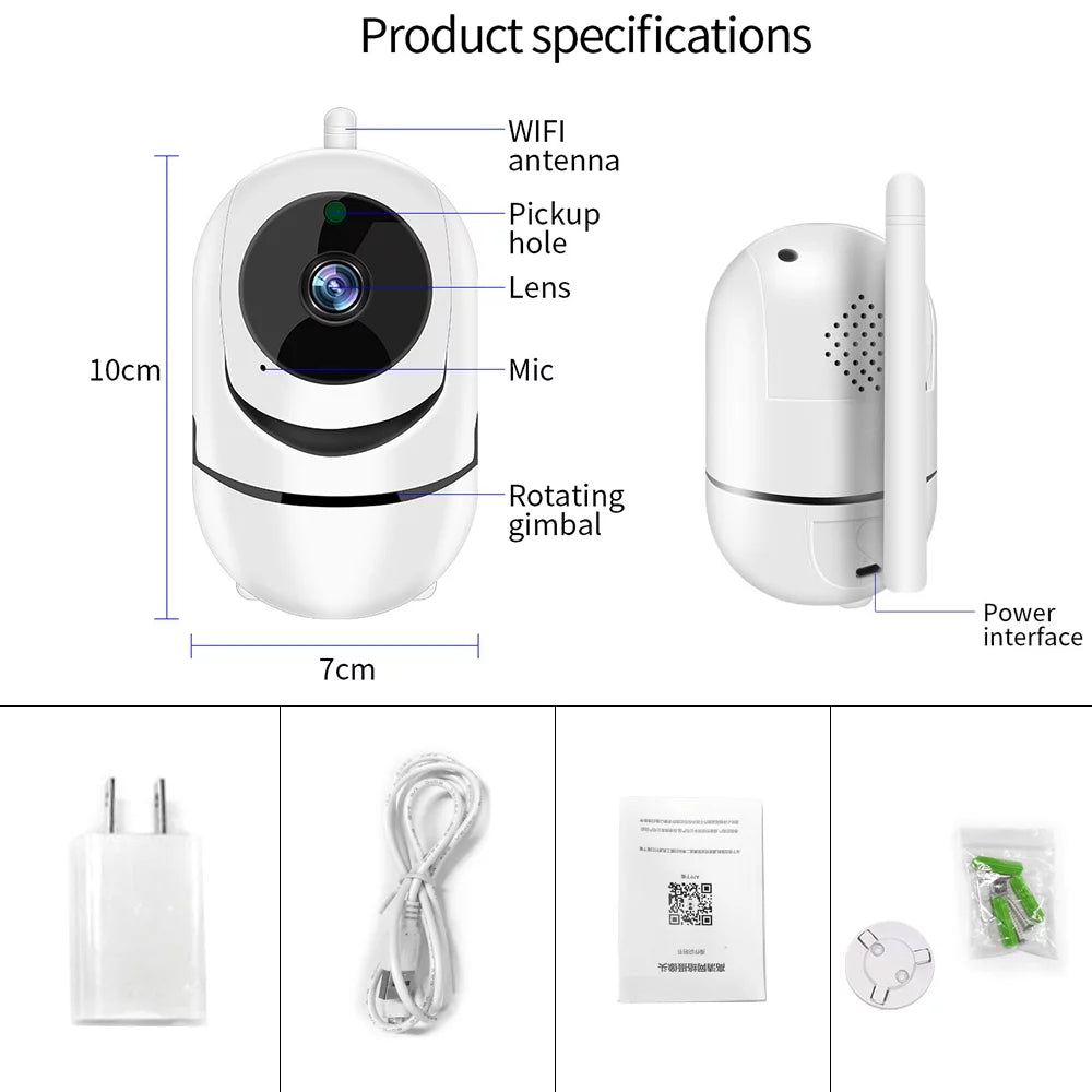 1080P HD Mini WIFI Camera True Night Vision